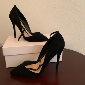COPY - Ankle strap black heels size 10